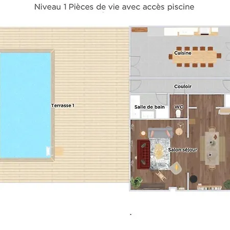 15 Pers - 9 - Piscine Chauffee - Animaux Acceptes