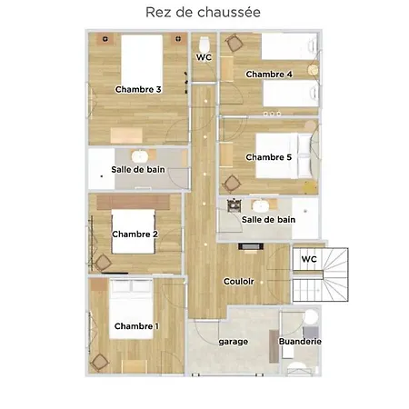 15 Pers - 9 - Piscine Chauffee - Animaux Acceptes Semesterbostad *